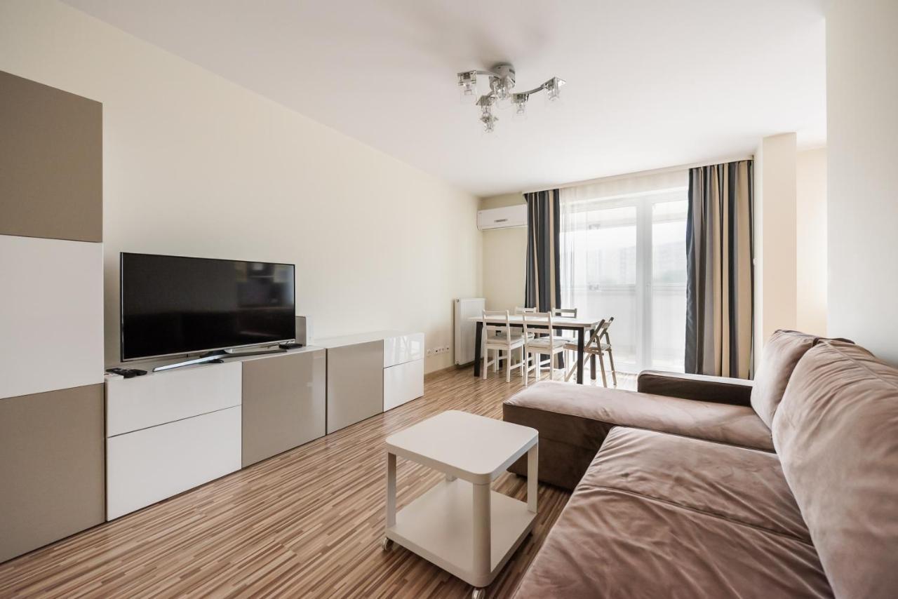 Metro Kondratowicza Spacious Apartment Warschau Buitenkant foto